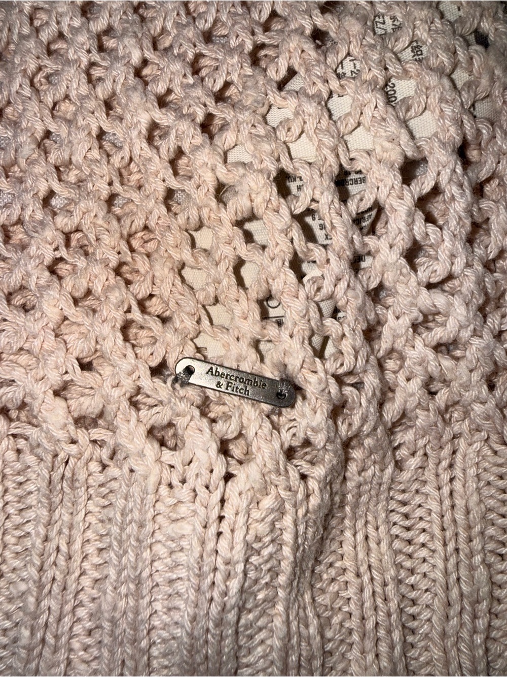 122. Abercrombie and fitch knit sweater size small - Picture 3 of 5